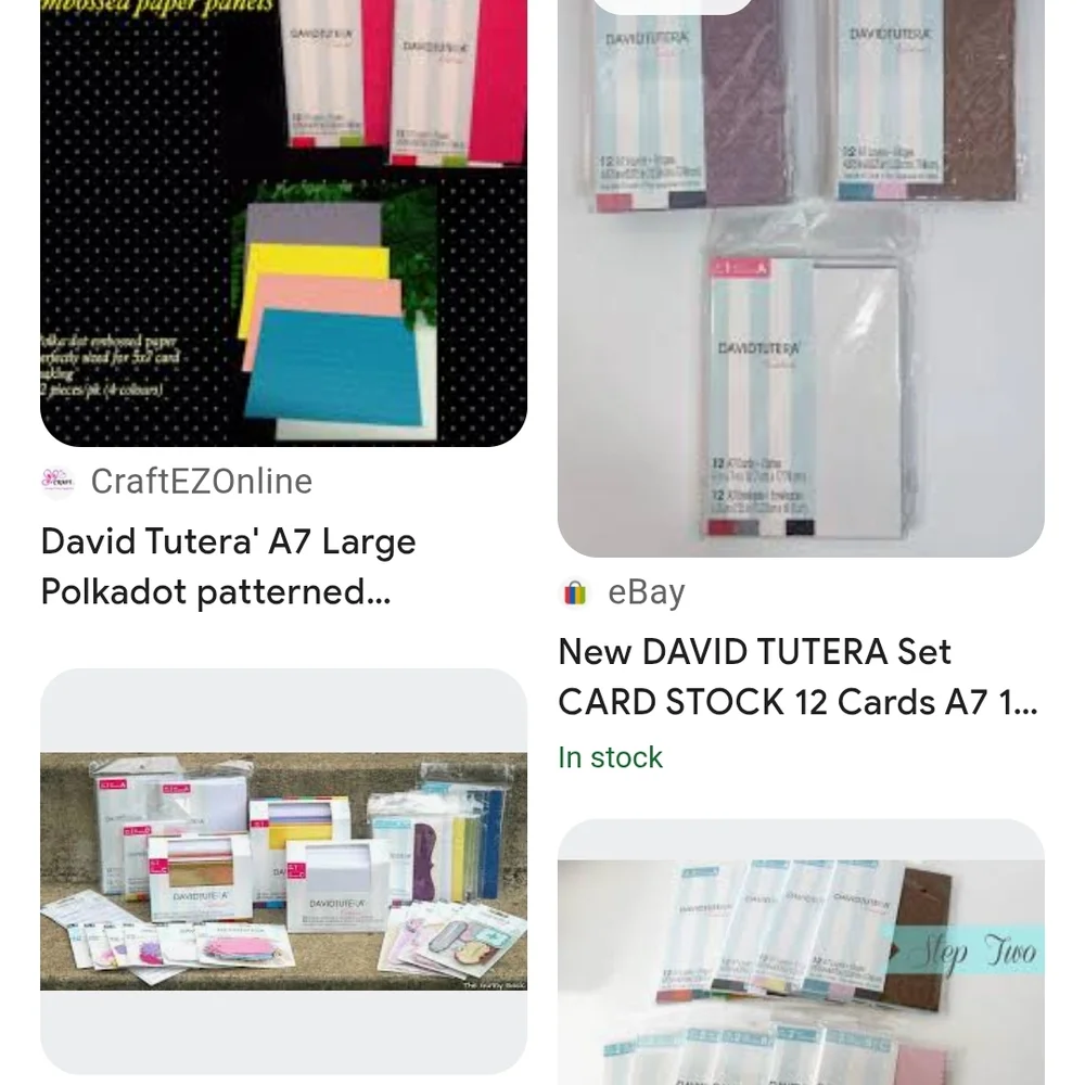 David Tutera Assorted Cardstock Pack - Multicolor